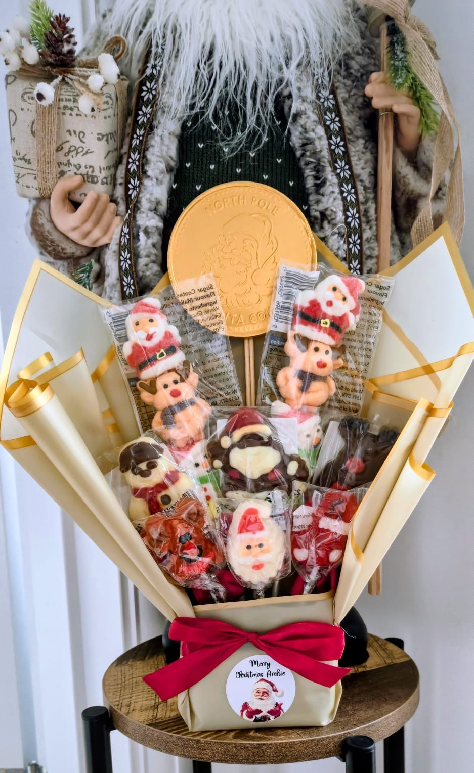 Personalised Christmas Selection Bouquet