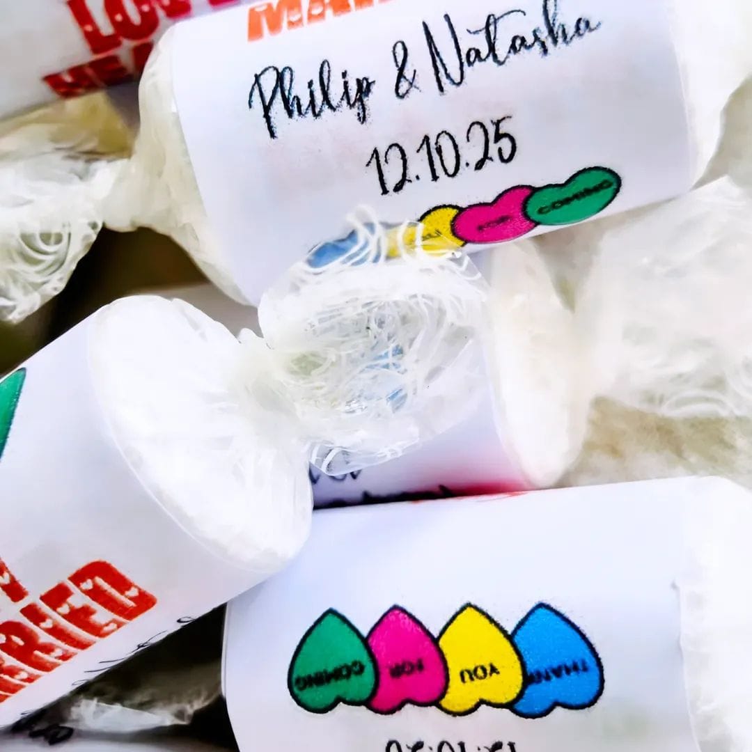 Custom Swizzel Love Hearts – Wedding & Engagement Favours