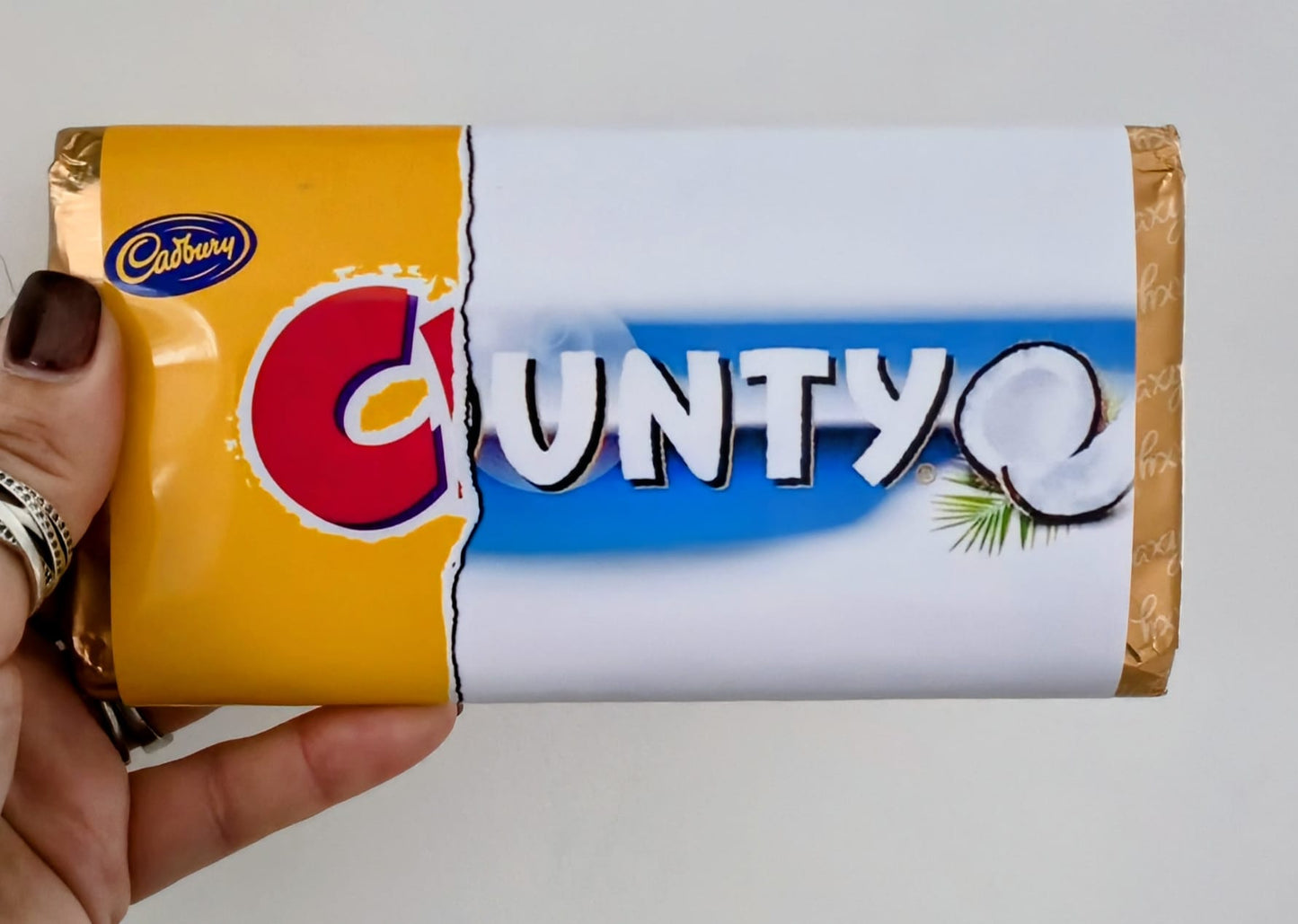 18+ Funny “Cunty” Novelty Chocolate Bar