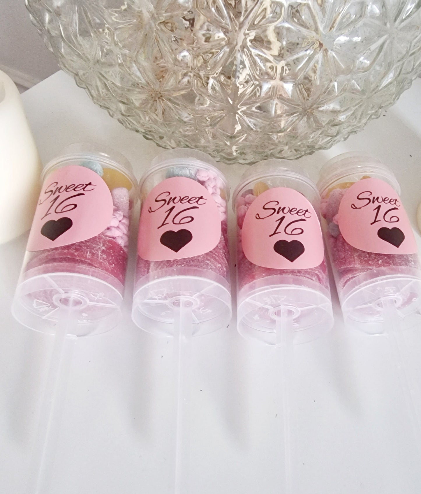 Sweet Push Pop Party Favors: Personalized Candy Treats
