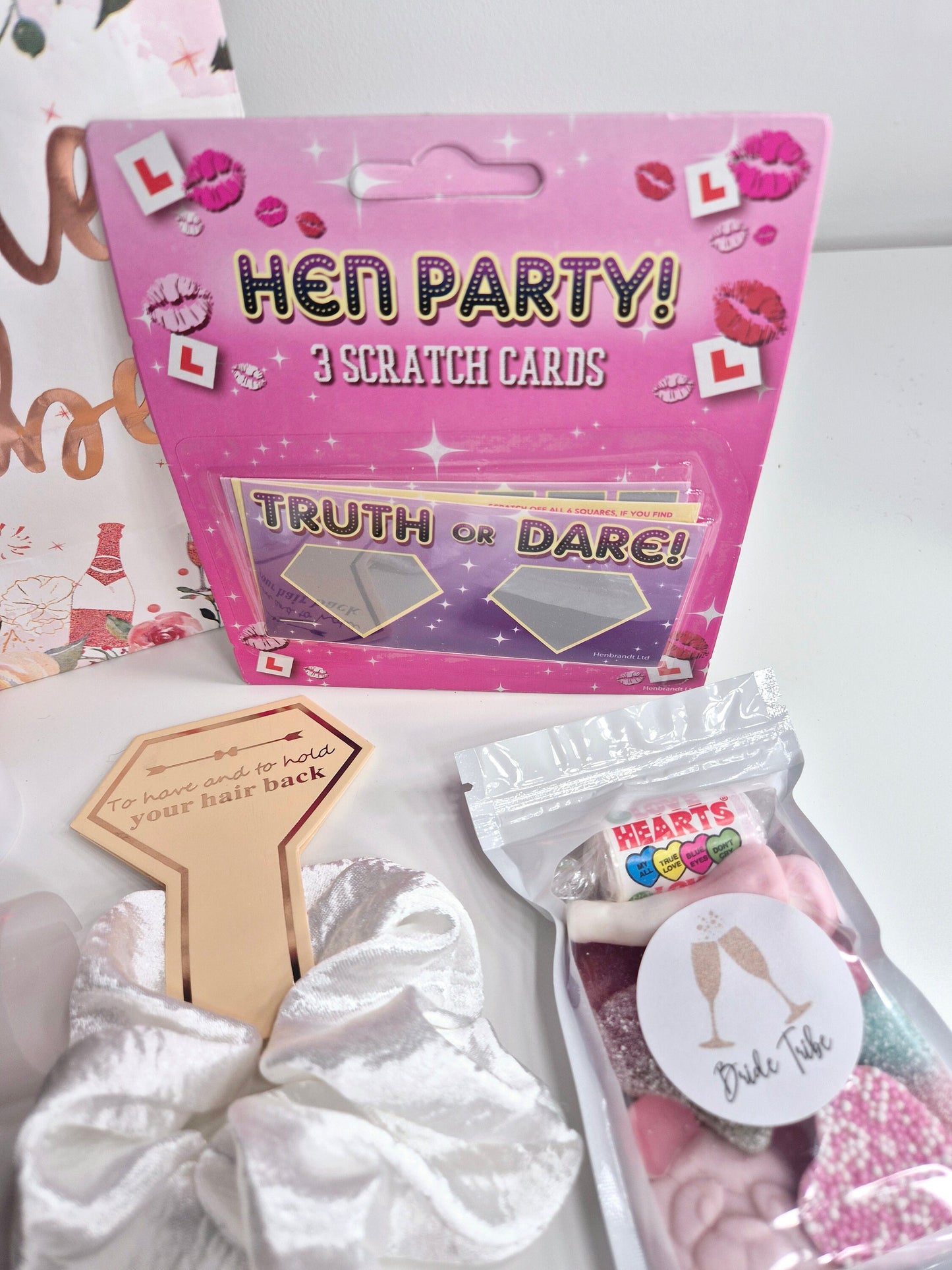Bride Tribe Prefilled Hen Party Favor Bags: Goodies Included