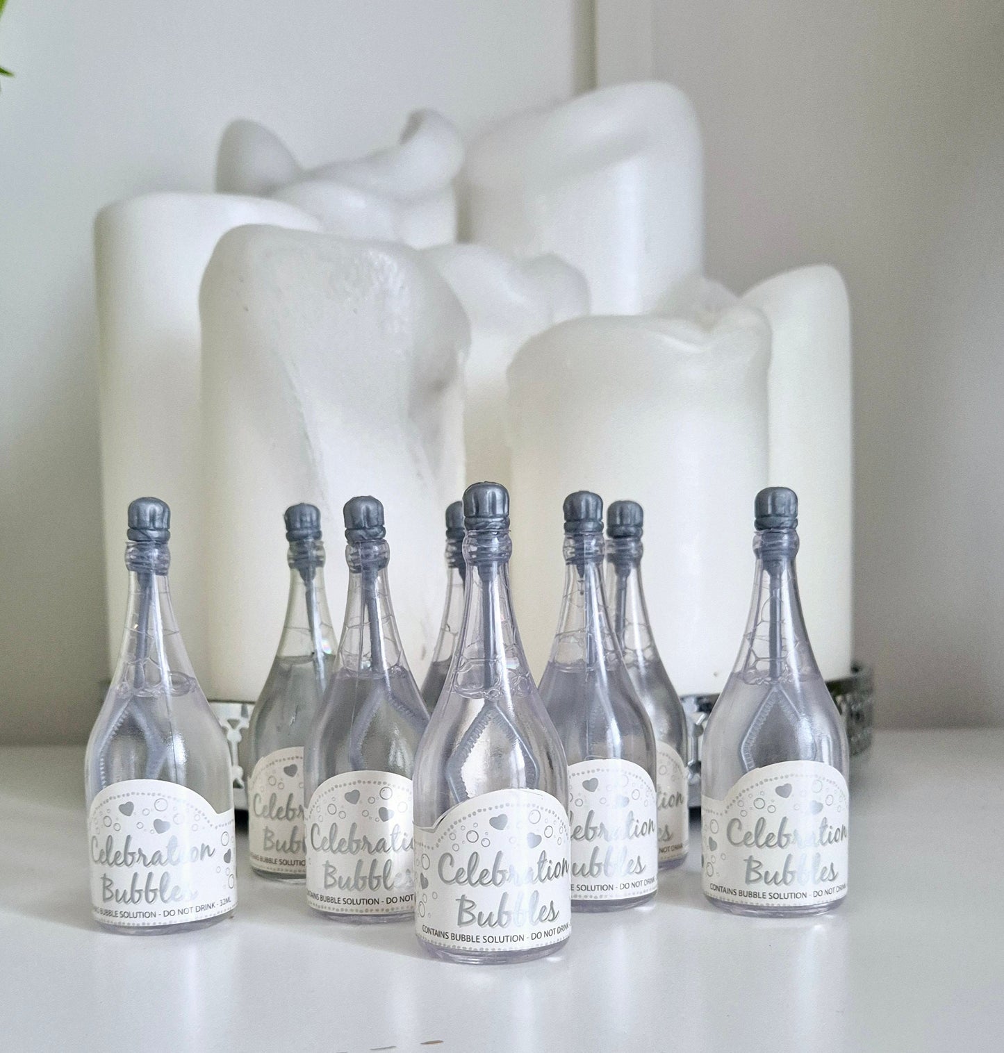 Wedding Bubbles: Champagne Bottle Party Favors