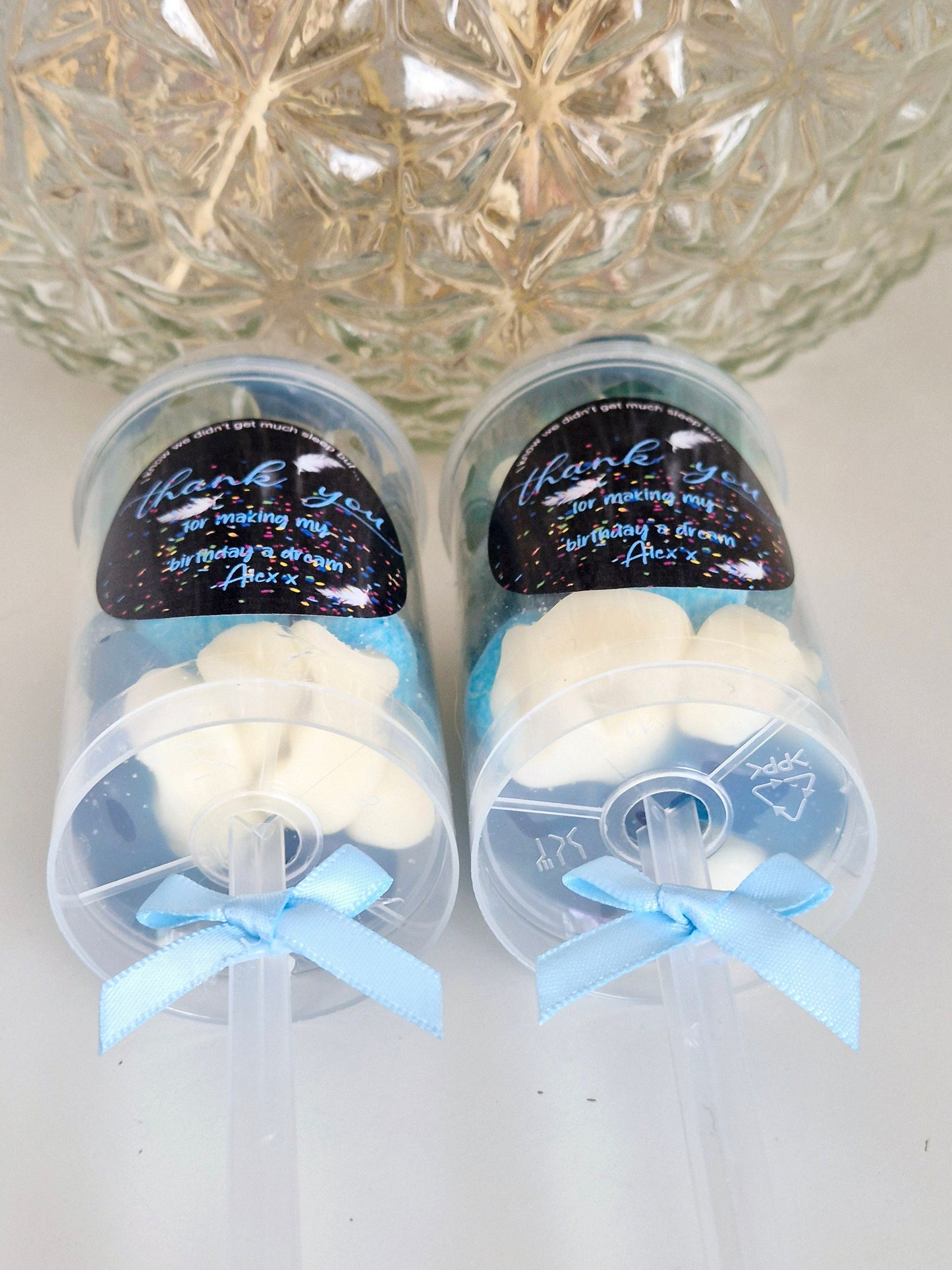 Personalized Sweet Push Pops: Party Favors