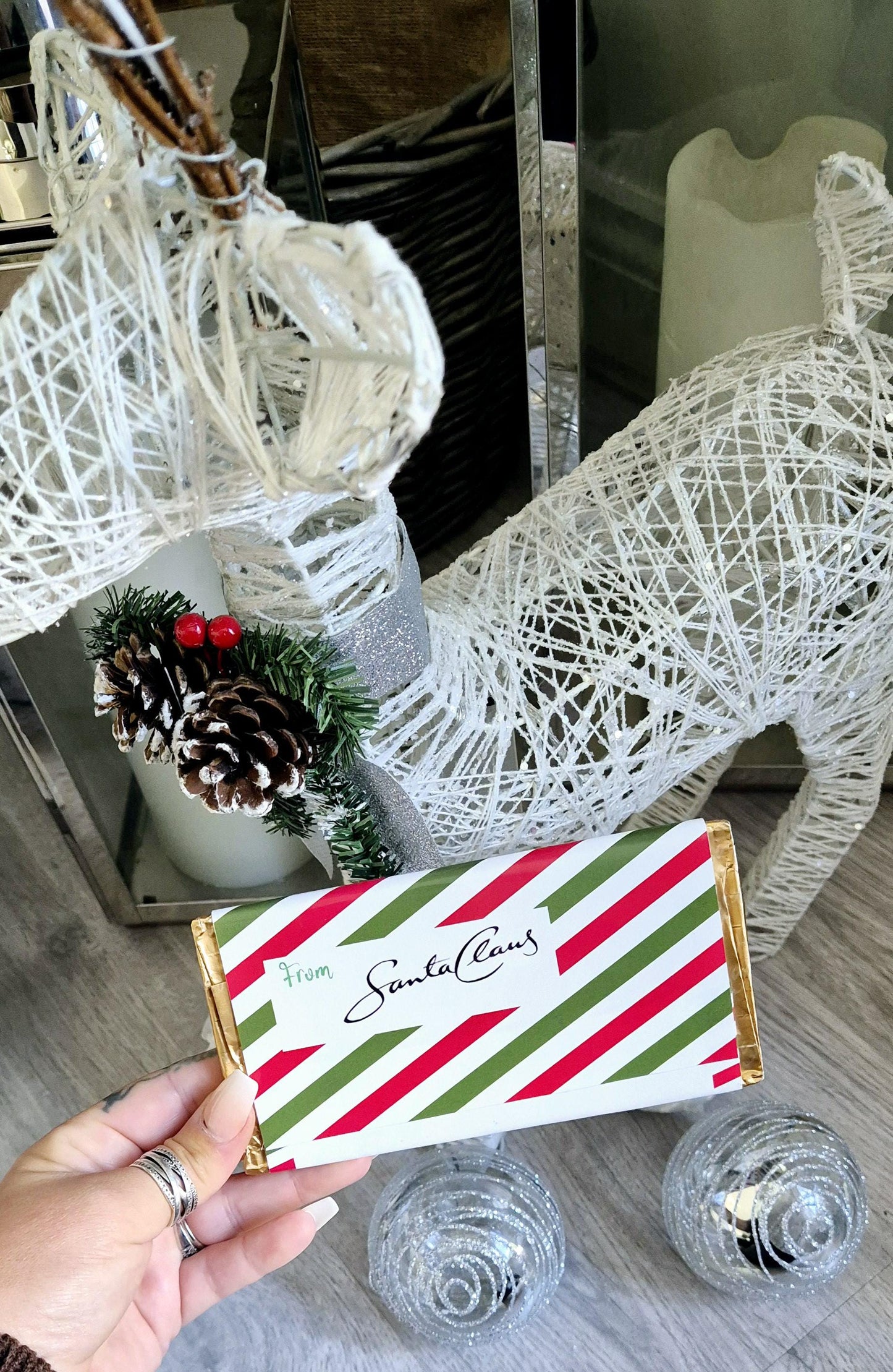 Personalised good list chocolate bar
