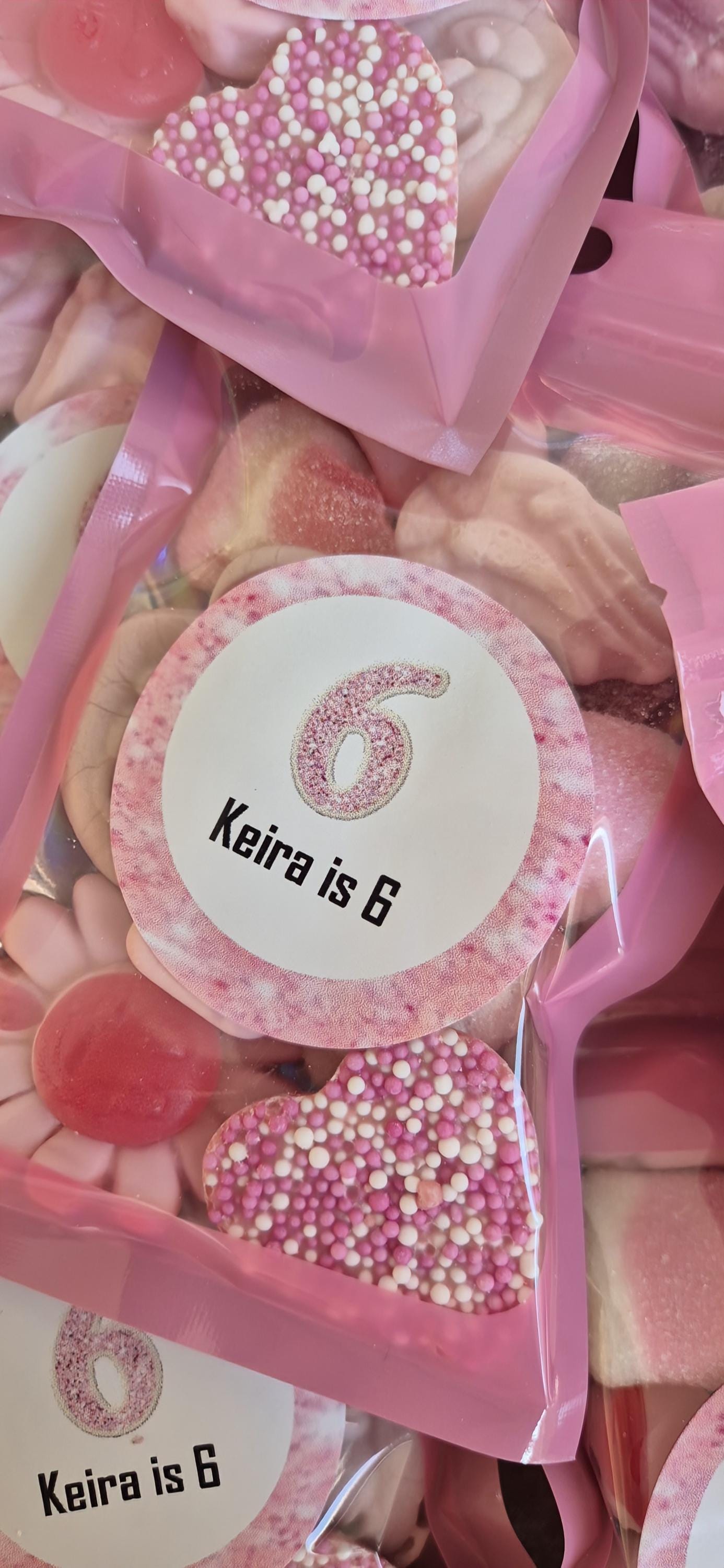 Party Favours | Birthdays | Girls Birthday Party | prefilled sweet bags| personalised sweets