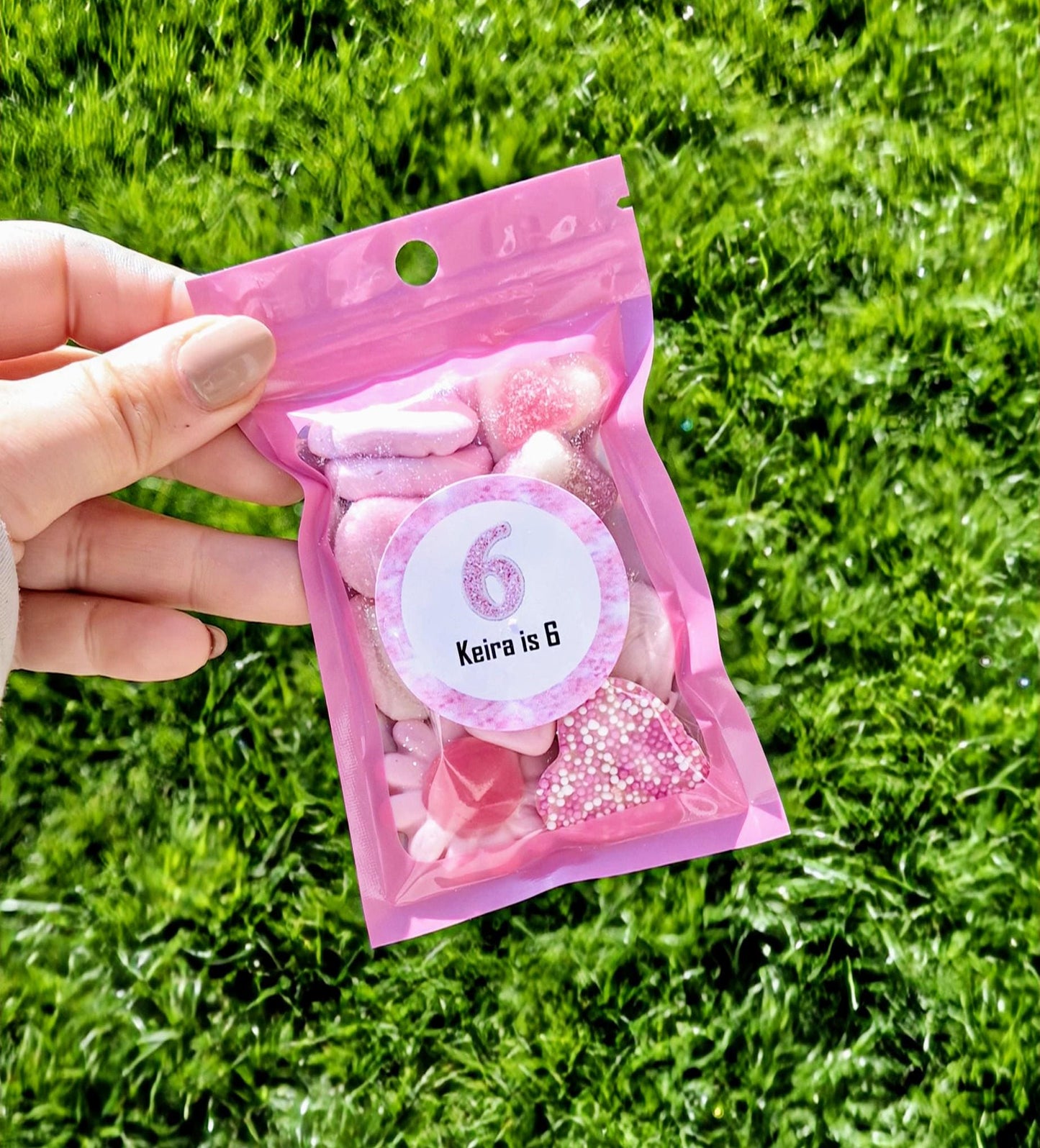 Party Favours | Birthdays | Girls Birthday Party | prefilled sweet bags| personalised sweets