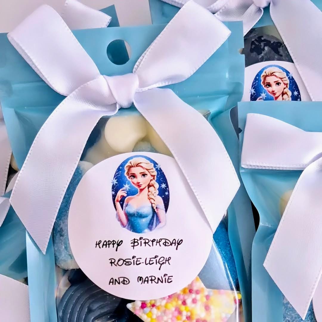 Let it go inspired party bags - Sweet bags- prefilled sweet bags