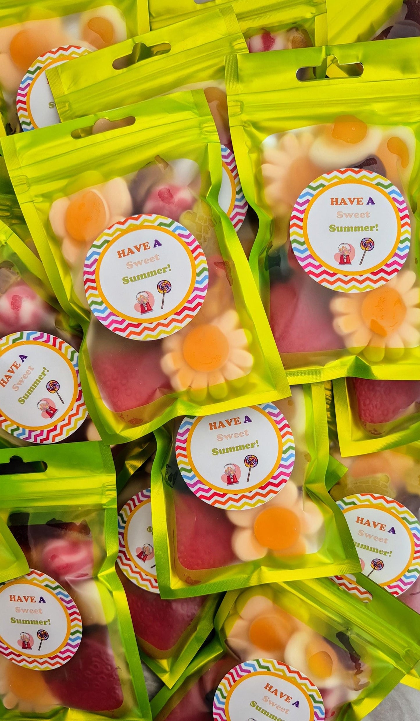 End of Year Gummy Sweets: Teacher Student Favors