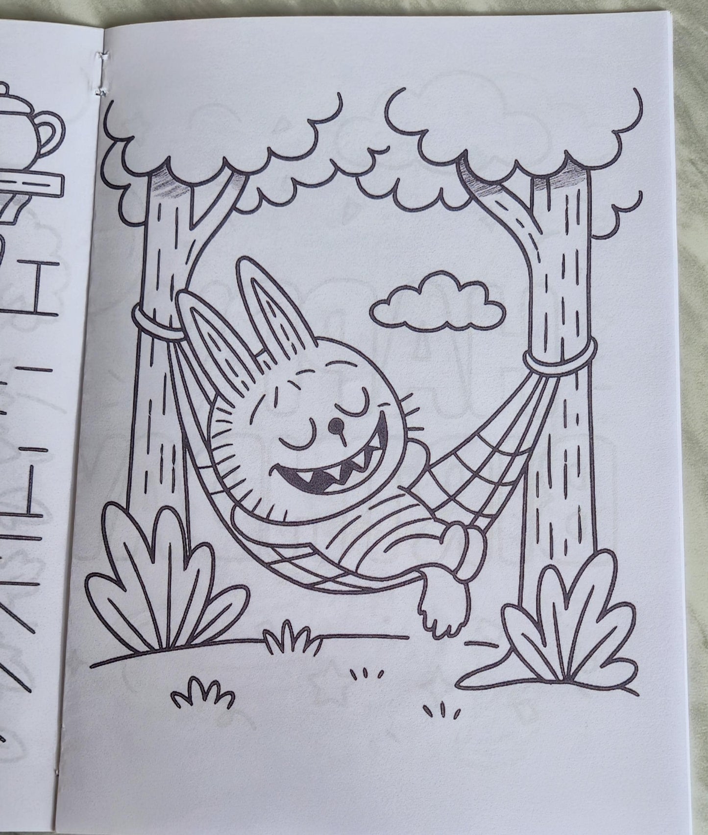 Labubu inspired personalised colouring book - Party favour - Kids Party - Custom activity packs