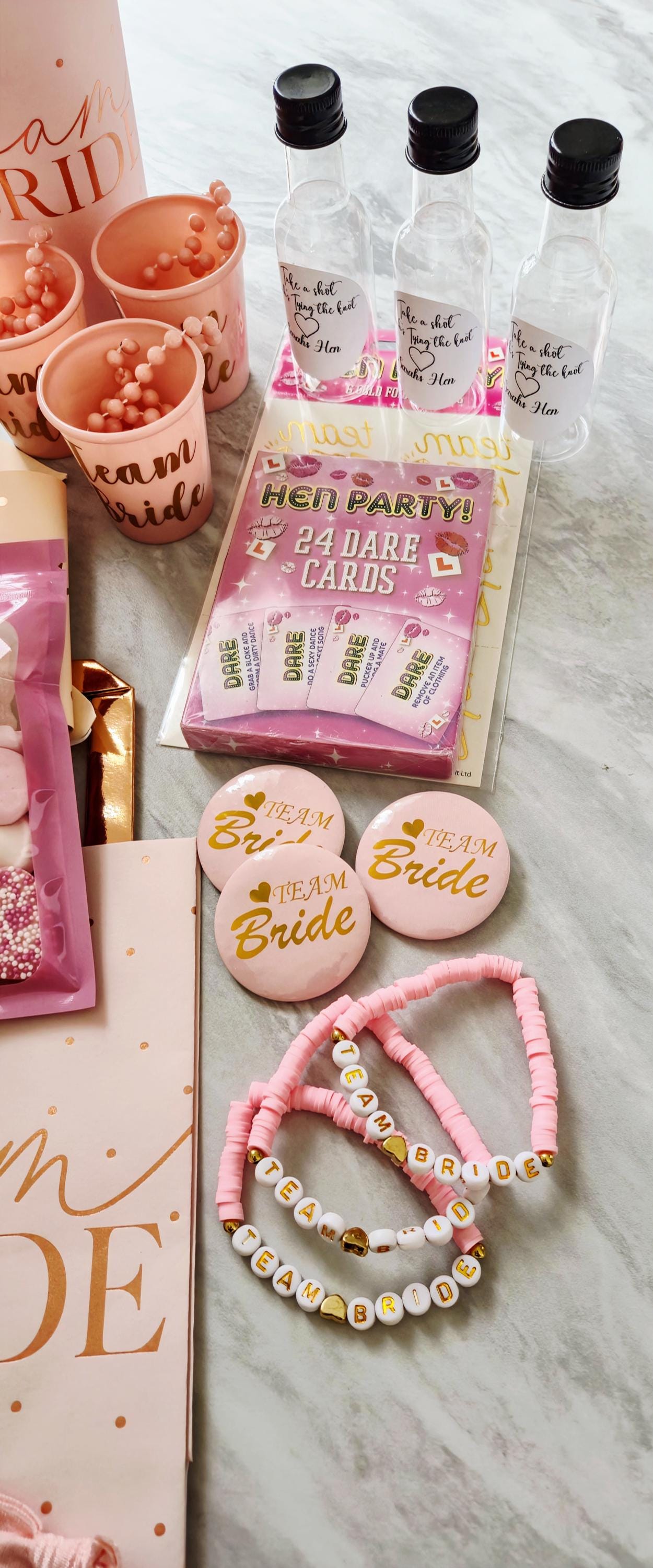Prefilled Bride Tribe Hen Party Goody Bags