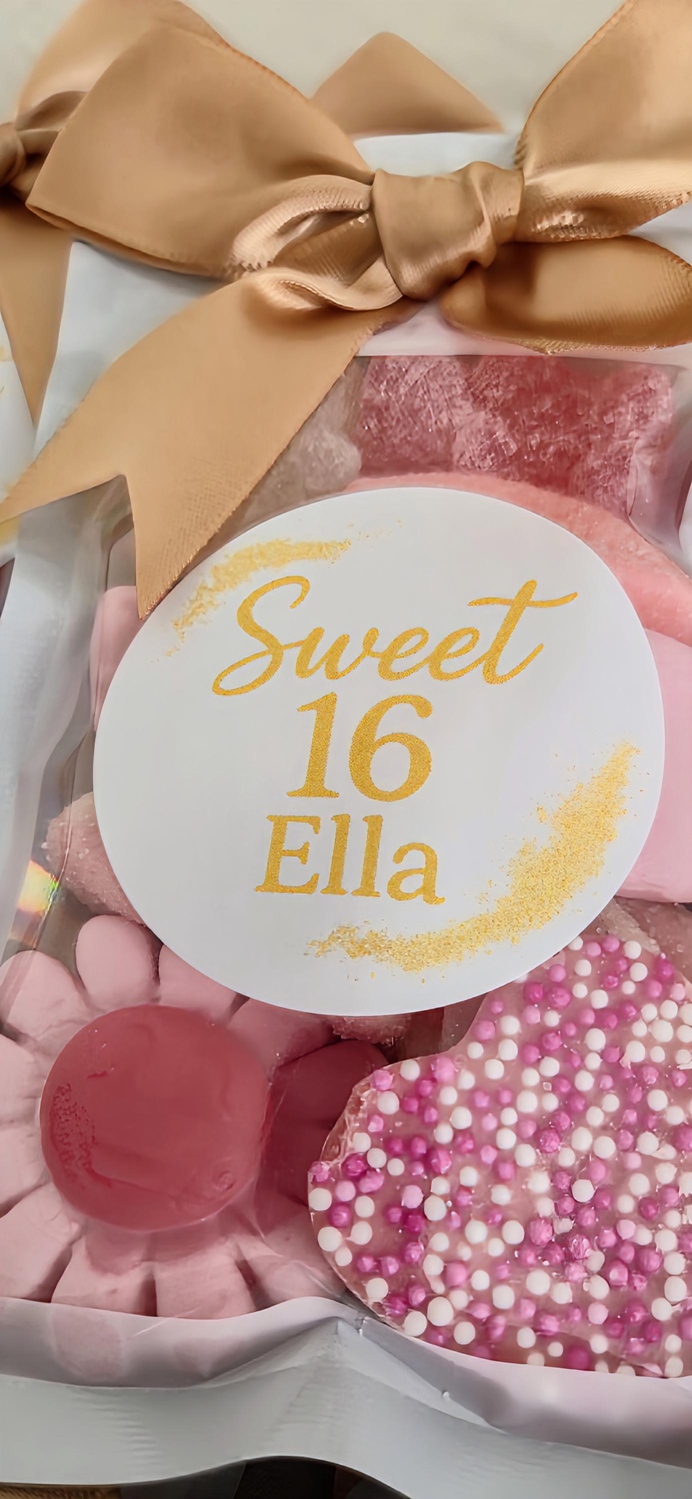 Personalized Sweet Treat Party Favors: Birthday Goodie Bags