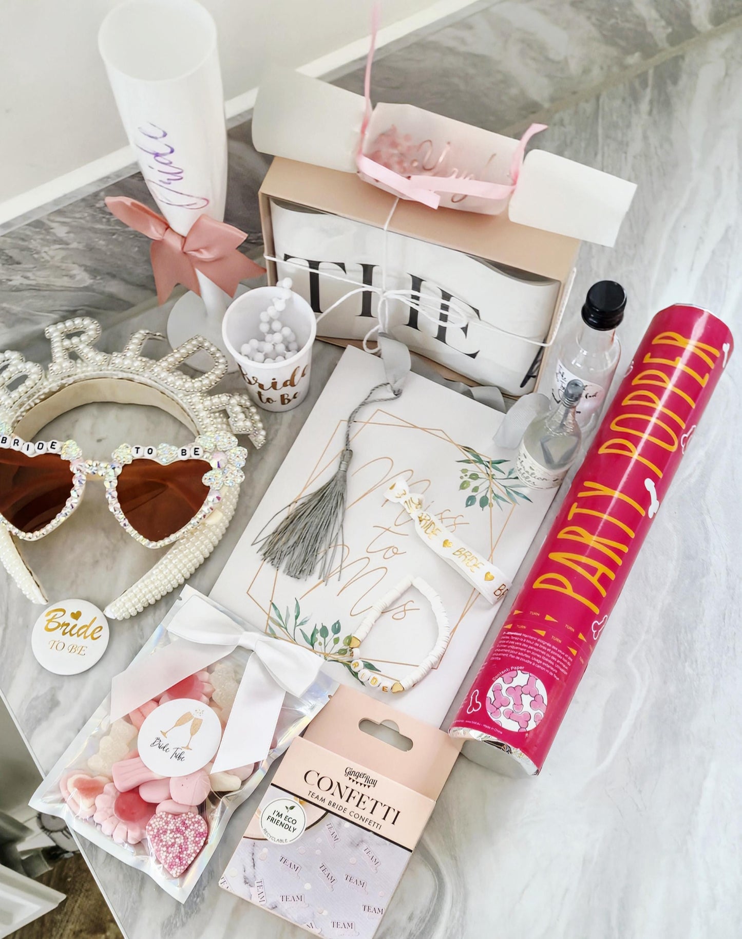 Prefilled Bride Tribe Hen Party Goody Bags