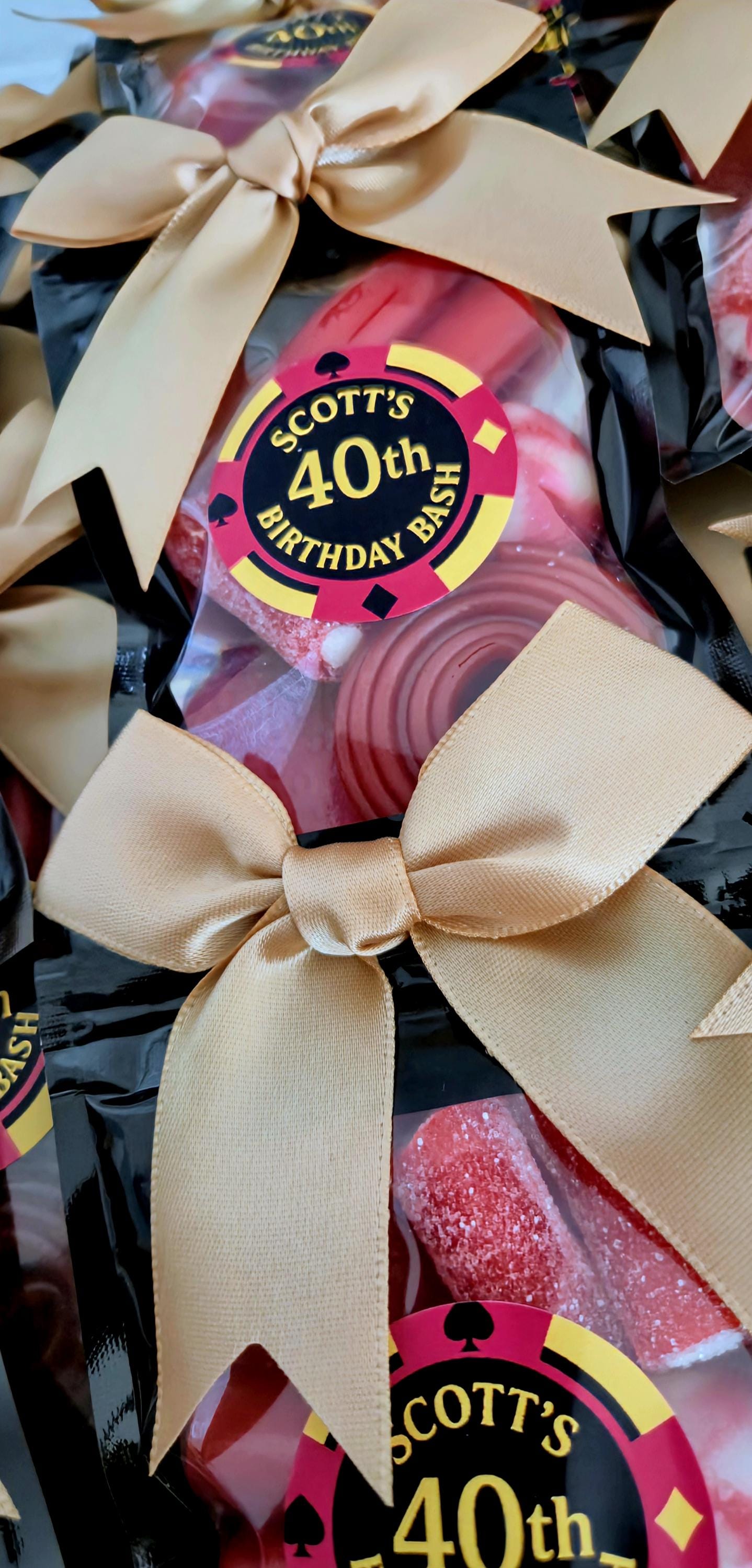 VEGAS themed sweet pouch - Casino night.- Poker night