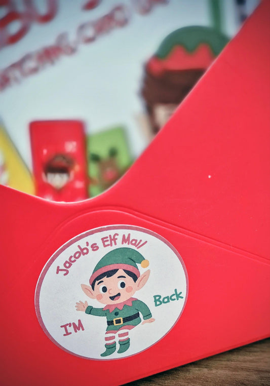 Personalized Elf Mail Gift Set: Surprise Christmas Delivery