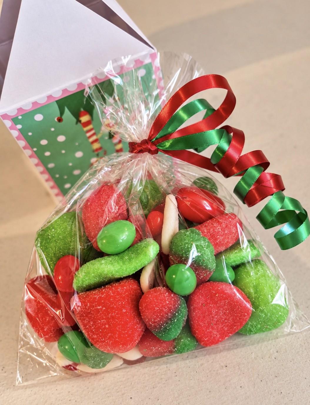 Elf Christmas Pick & Mix Sweet Gift Box – Naughty or Nice
