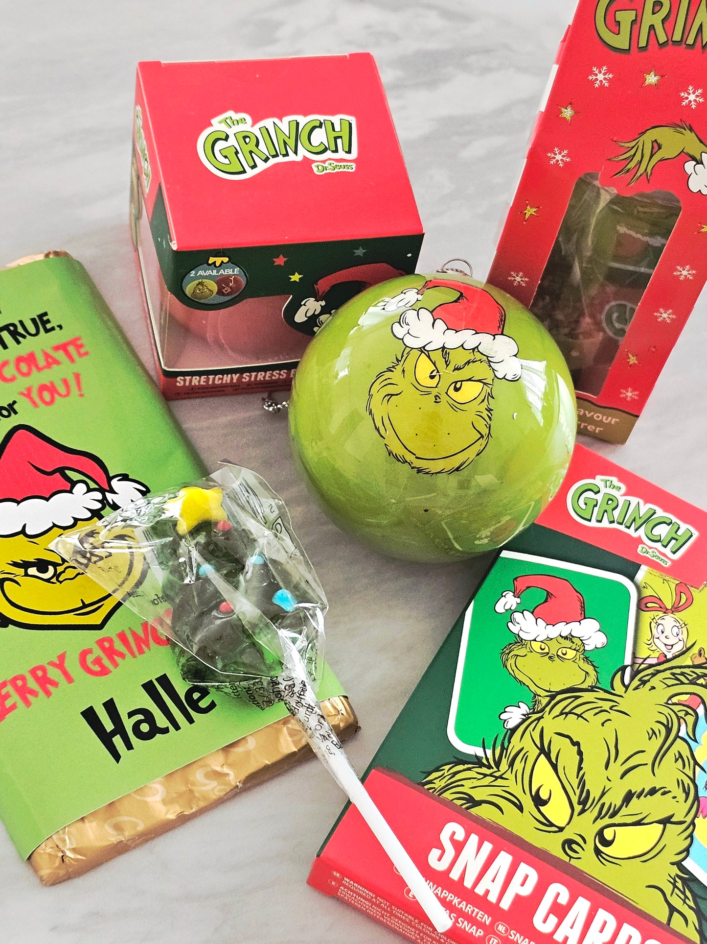 Grinch Christmas Box Gift