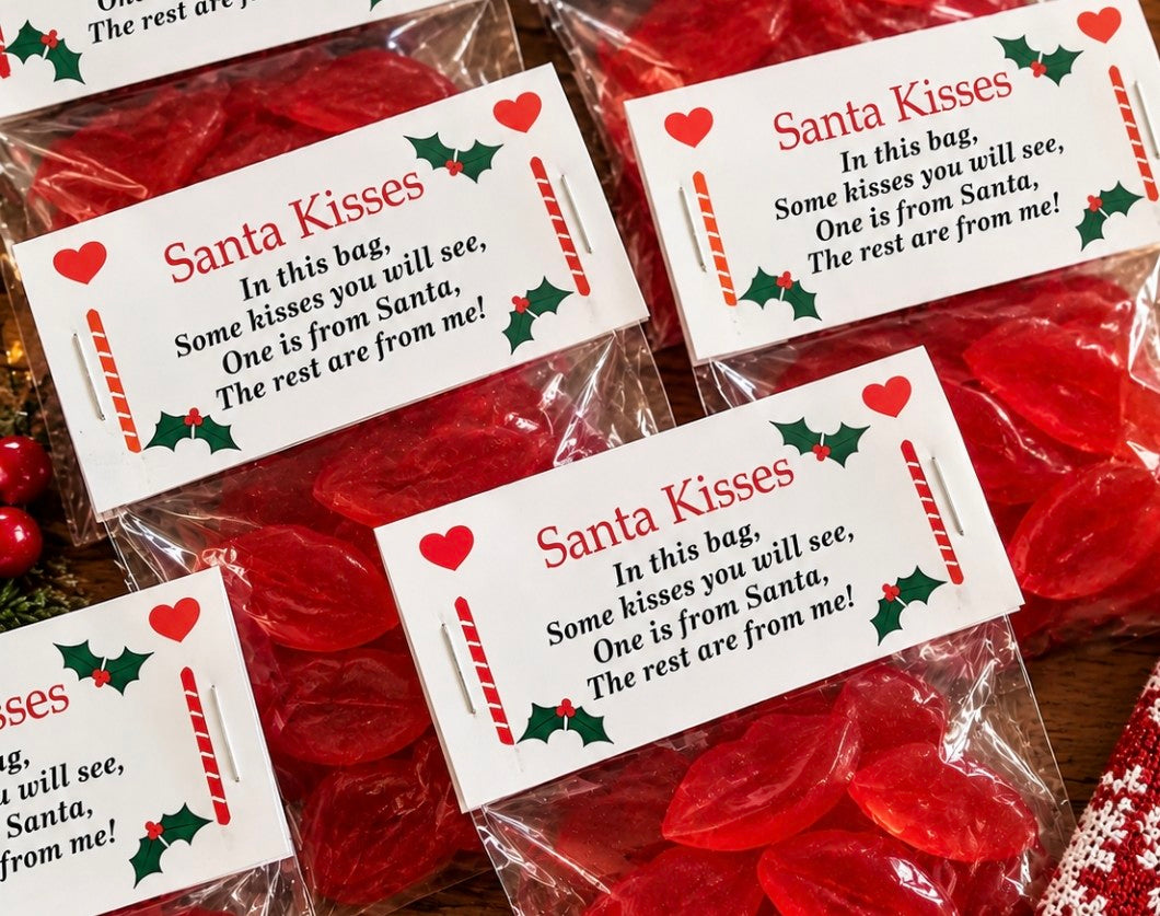 Christmas Sweet Bags | Reindeer, Santa & Elf Treats