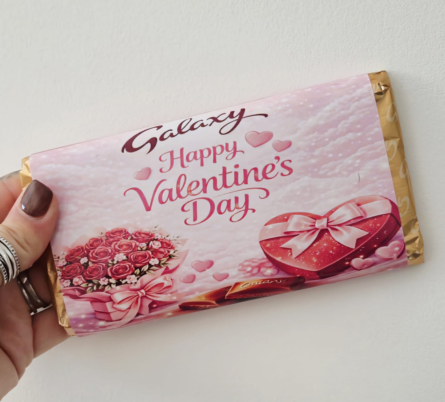 Galaxy Happy Valentine’s Day Chocolate Bar