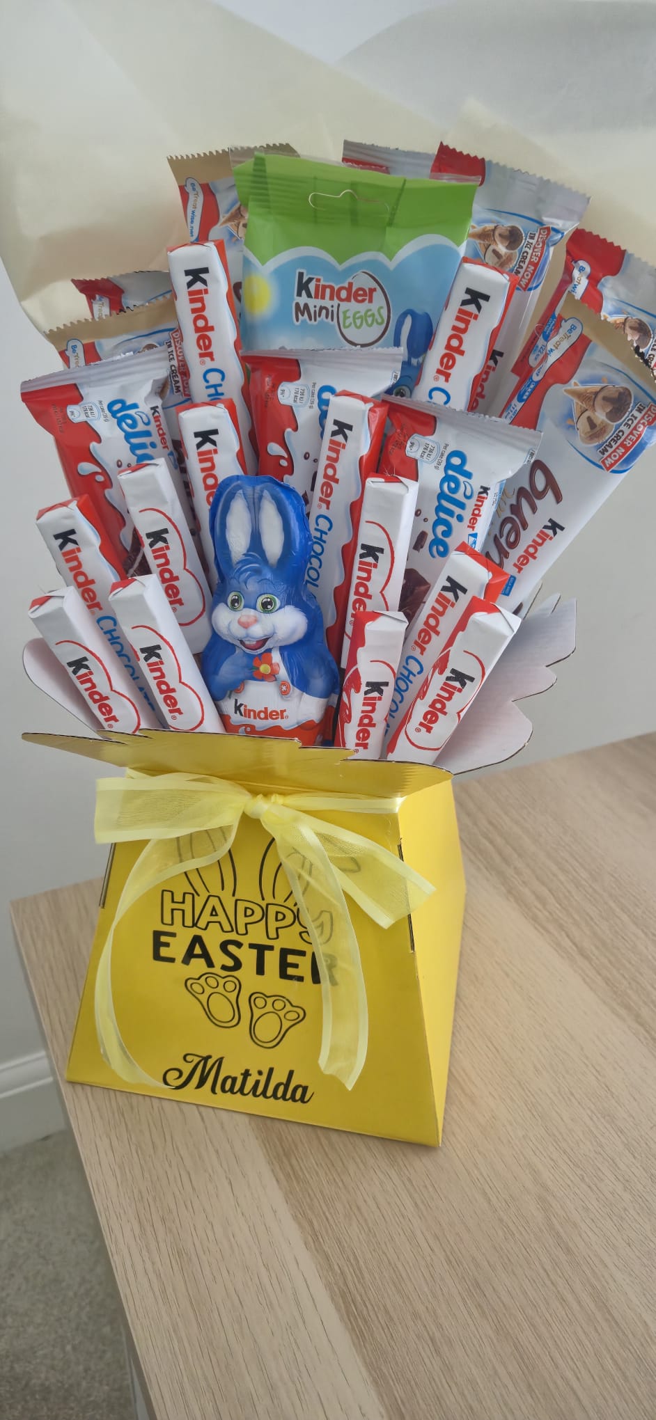 Easter Kinder Chocolate Bouquet