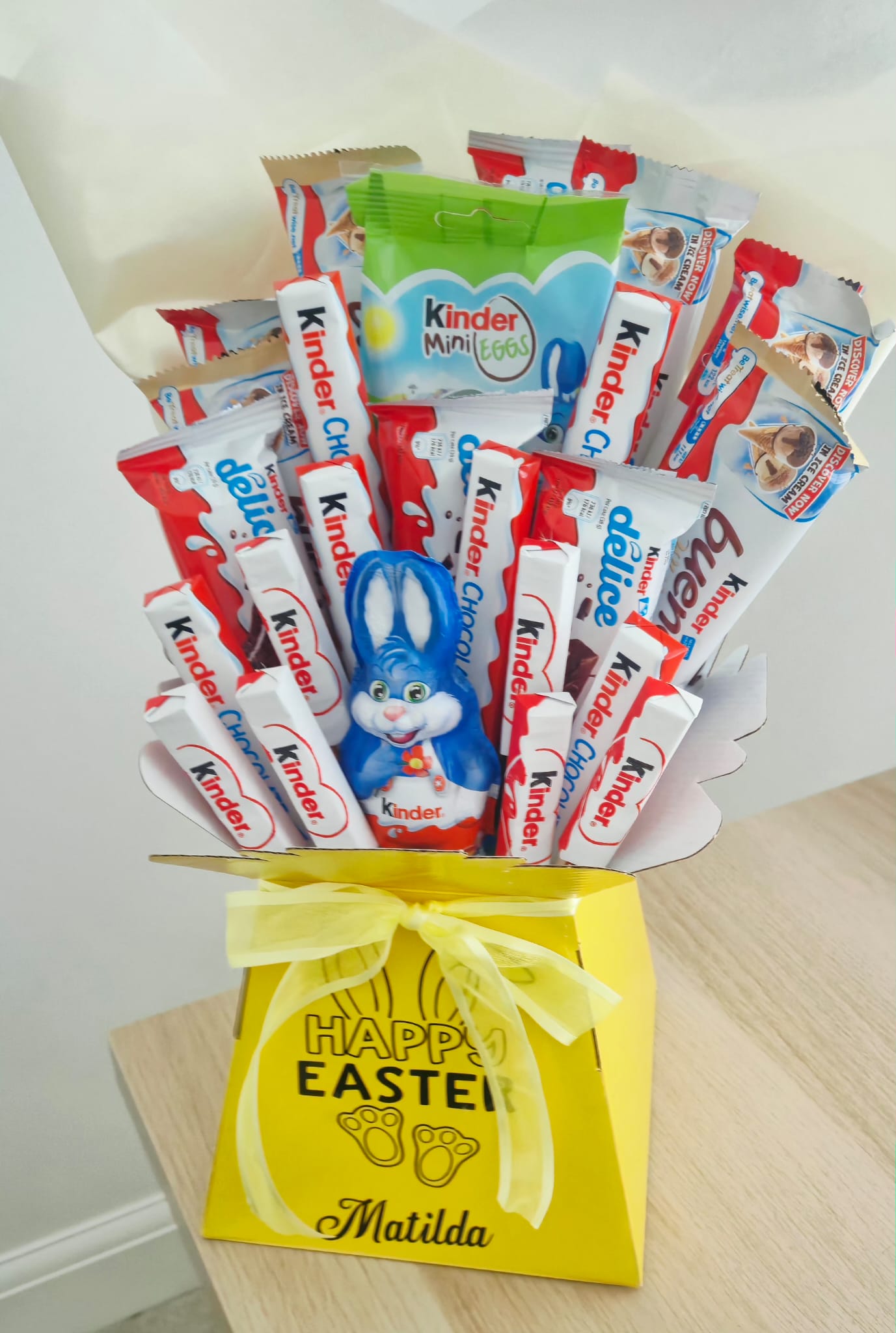 Easter Kinder Chocolate Bouquet