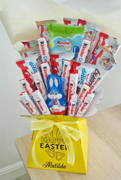 Easter Kinder Chocolate Bouquet