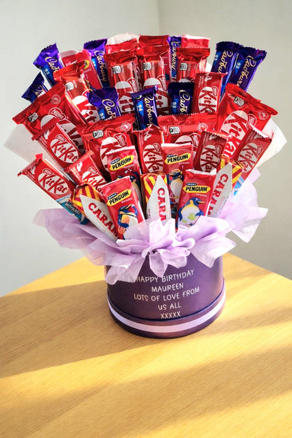 Personalised Milk Chocolate Bouquet | Chocolate Gift Hamper