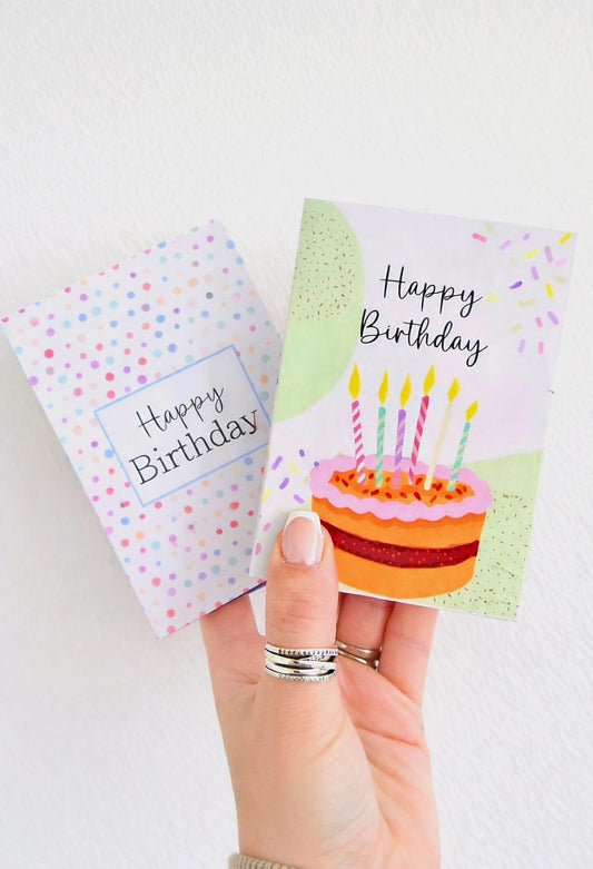 Birthday Sweet Filled Cards