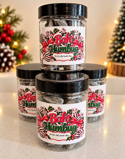 Bah Humbug Mint Humbugs – Traditional Christmas Sweet Gift Jar