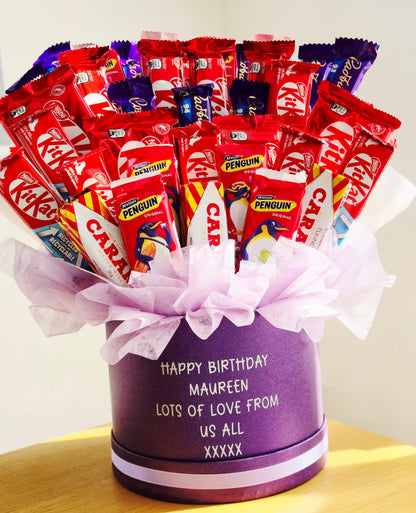 Personalised Milk Chocolate Bouquet | Chocolate Gift Hamper