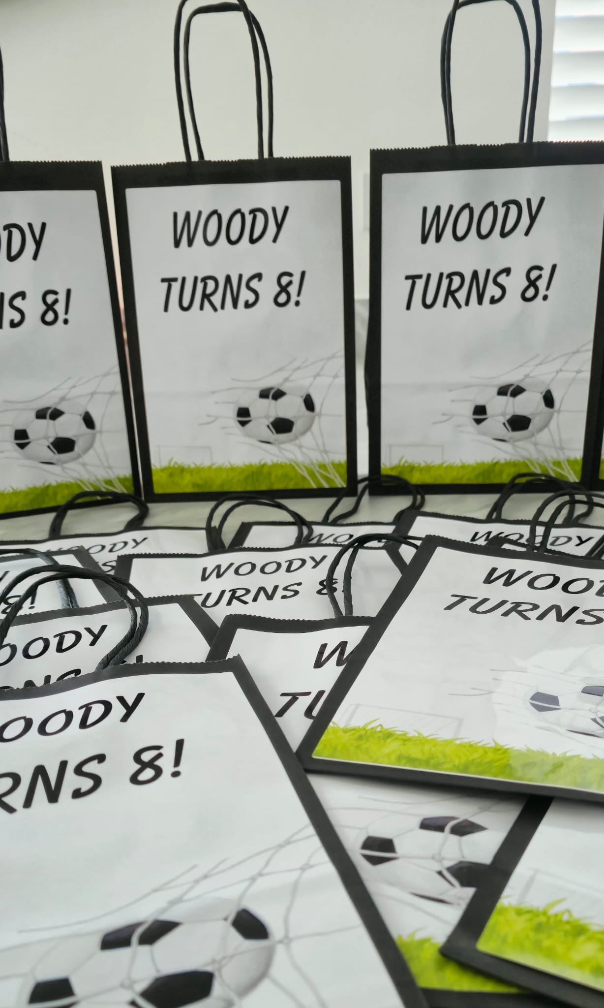 Personalised Football Party Bags