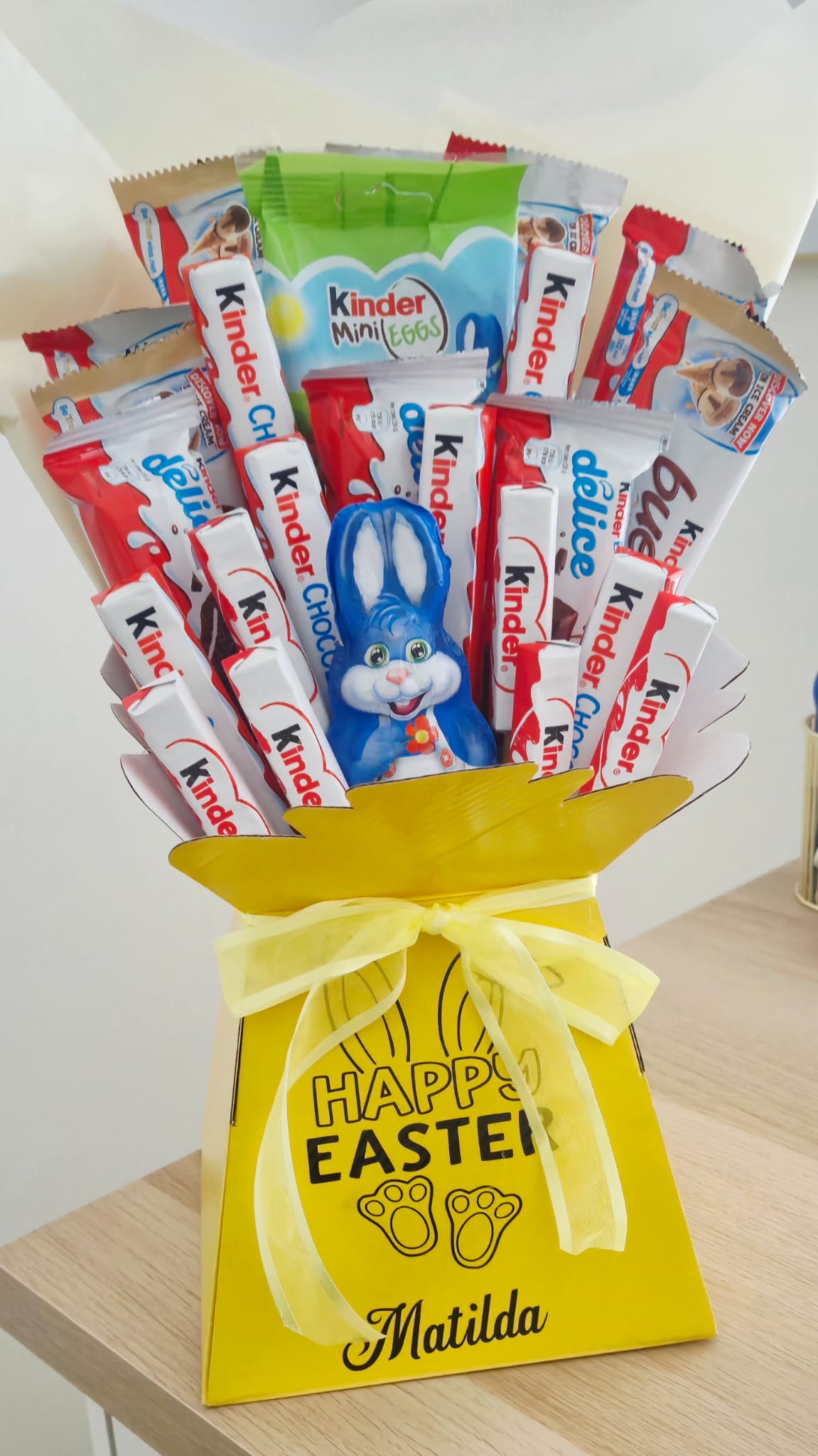 Easter Kinder Chocolate Bouquet