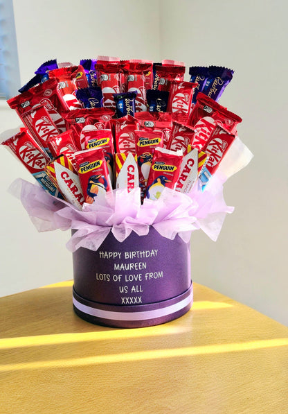 Personalised Milk Chocolate Bouquet | Chocolate Gift Hamper