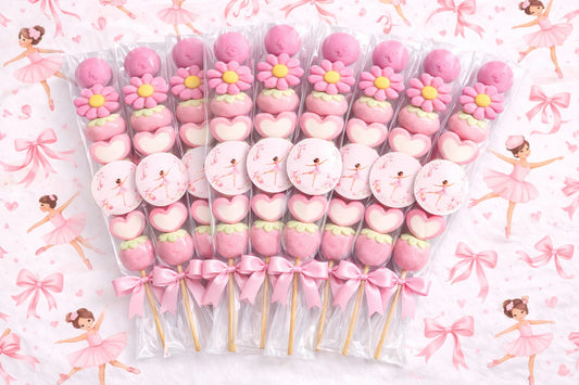 Ballet Themed Sweet Kebabs
