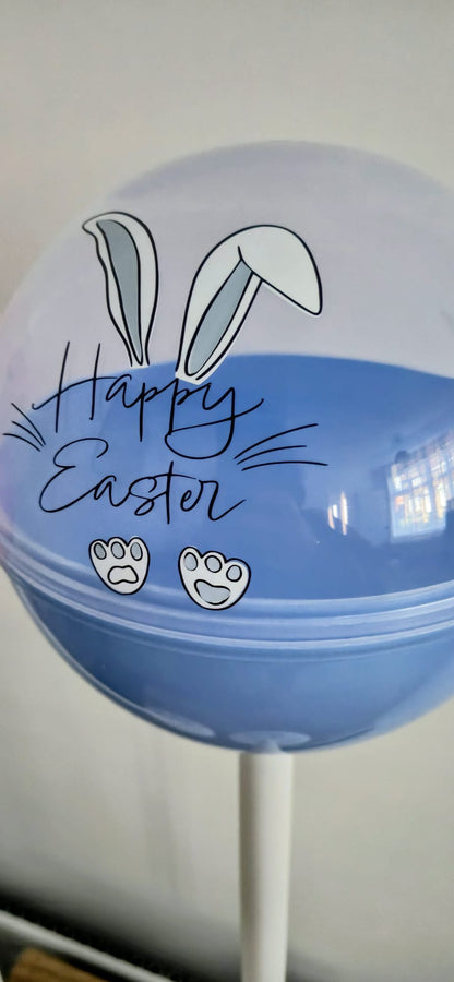 Giant Easter Fillable Plastic Lolipops