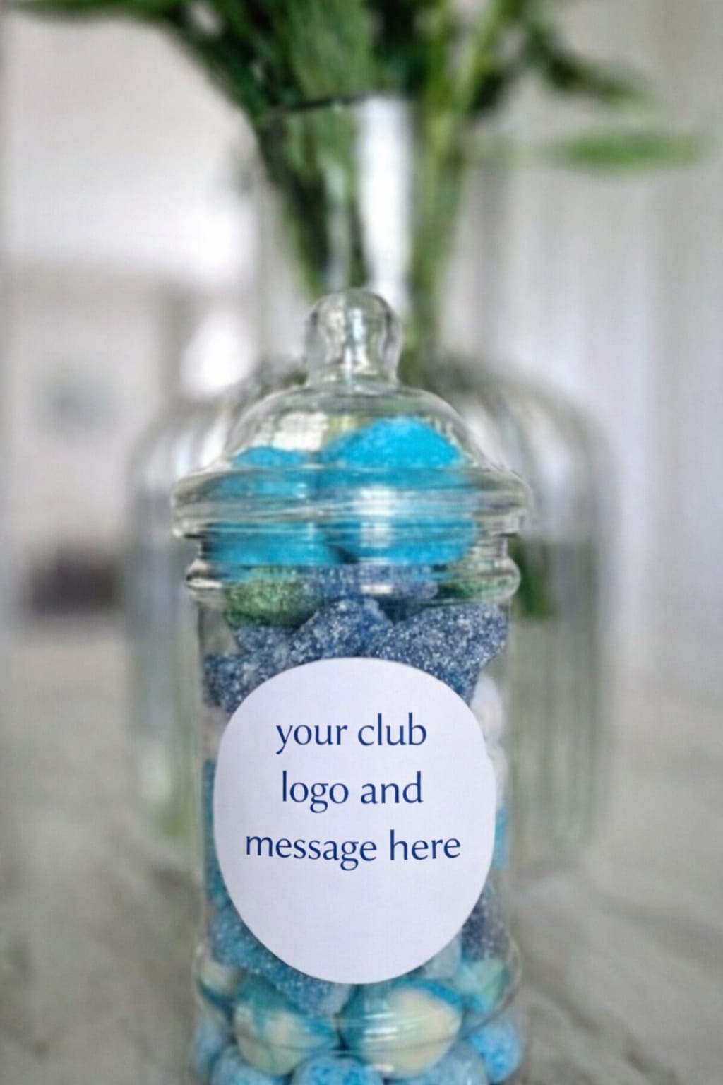 Personalised Football Sweet Jar Gift | Chocolate & Sweets