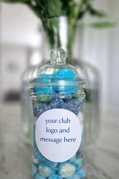 Personalised Football Sweet Jar Gift | Chocolate & Sweets