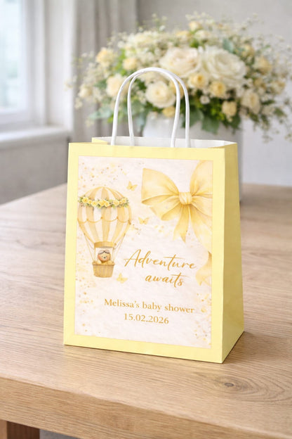 Adventure Awaits Baby Shower Party Bag | Individual Gift Bag