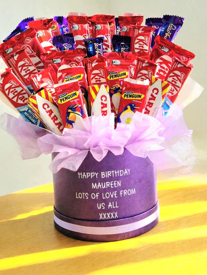 Personalised Milk Chocolate Bouquet | Chocolate Gift Hamper