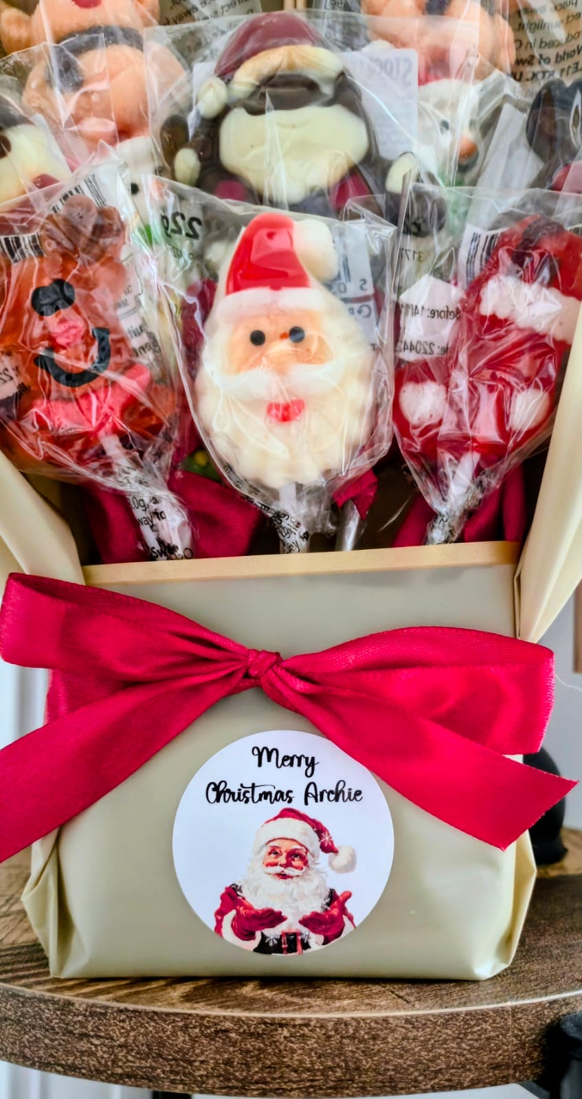 Personalised Christmas Selection Bouquet