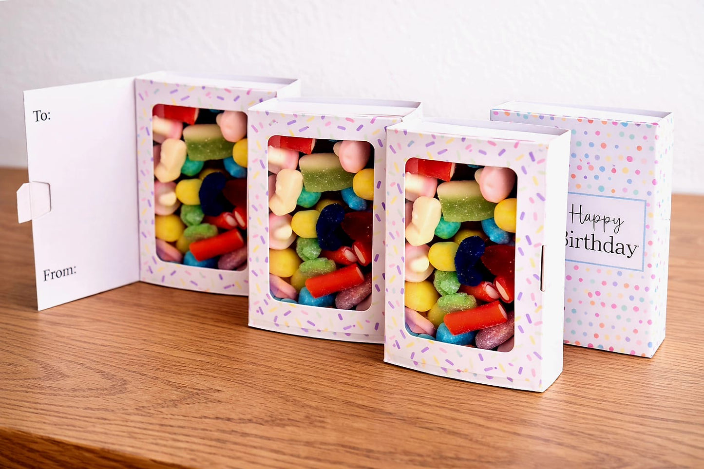 Birthday Sweet Filled Card | Sweet Birthday Gift | Letterbox Treat
