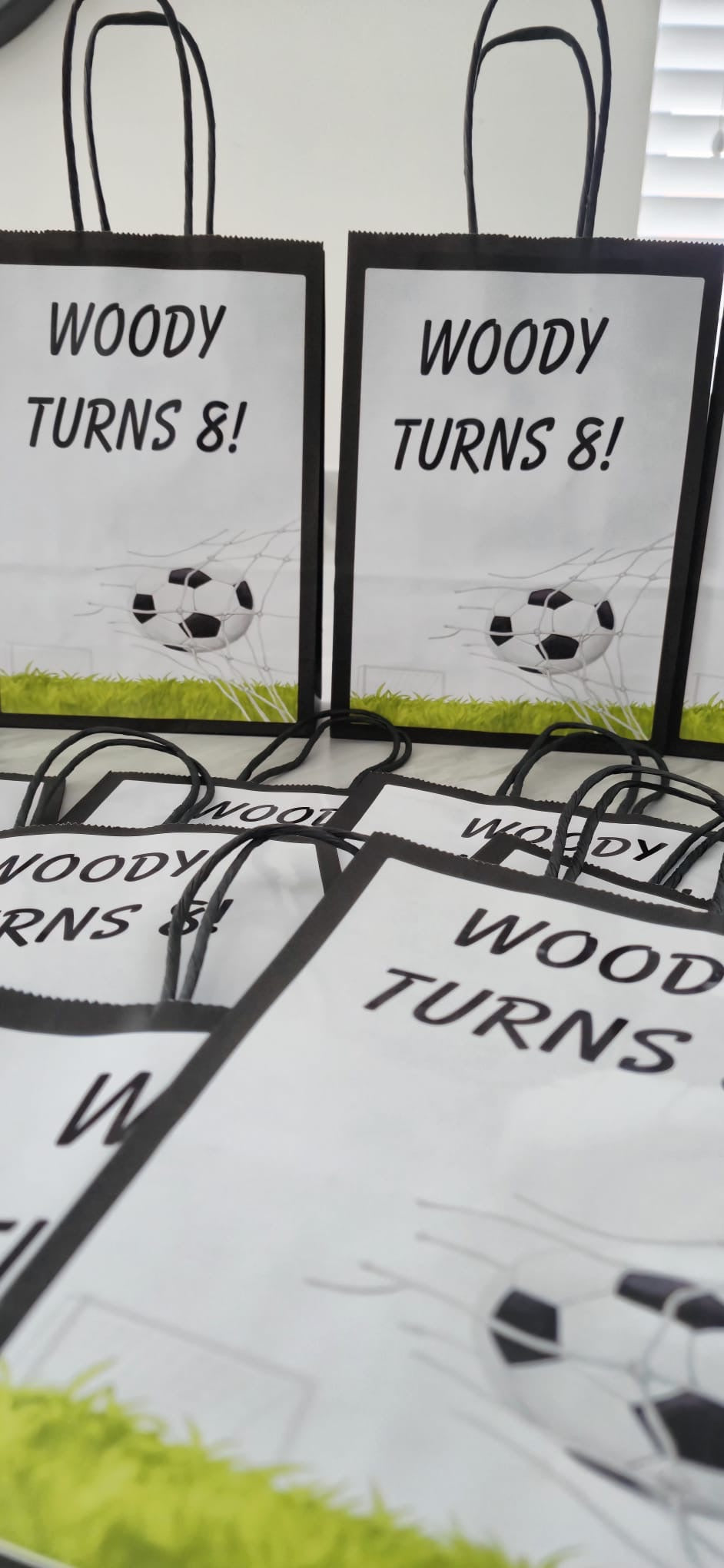 Personalised Football Party Bags