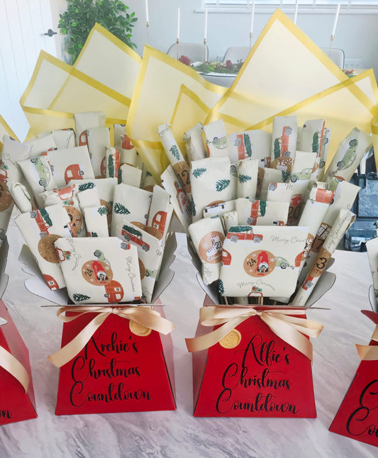 Mixed Sweet and Chocolate Advent Bouquet