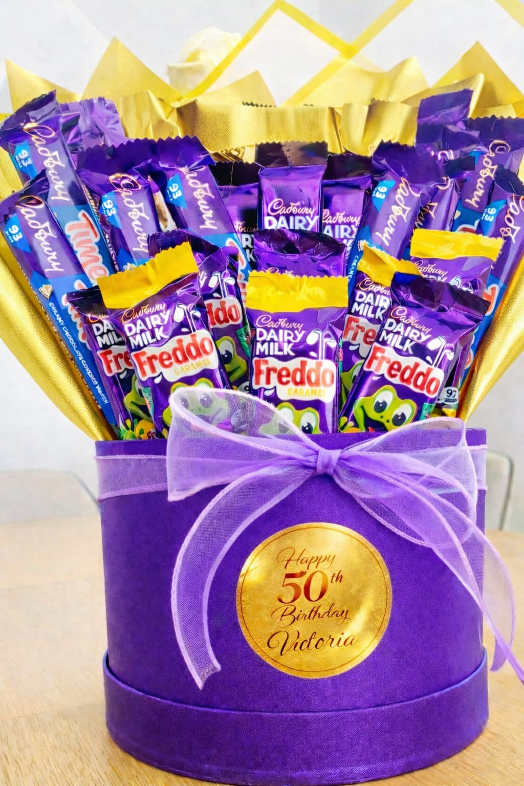 Personalised Mixed Cadbury Chocolate Bouquet - Any Occasion