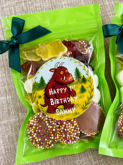 Personalised Gruffalo Party Sweet Bags
