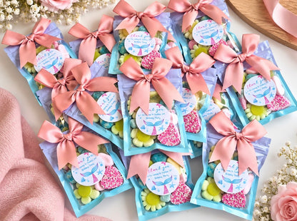 Personalised Mermaid Party Sweet Bags | Birthday Favours