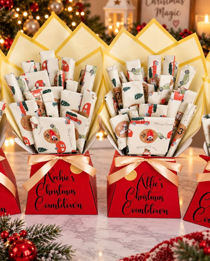 Christmas Sweet & Chocolate Advent Bouquet | Festive Gift