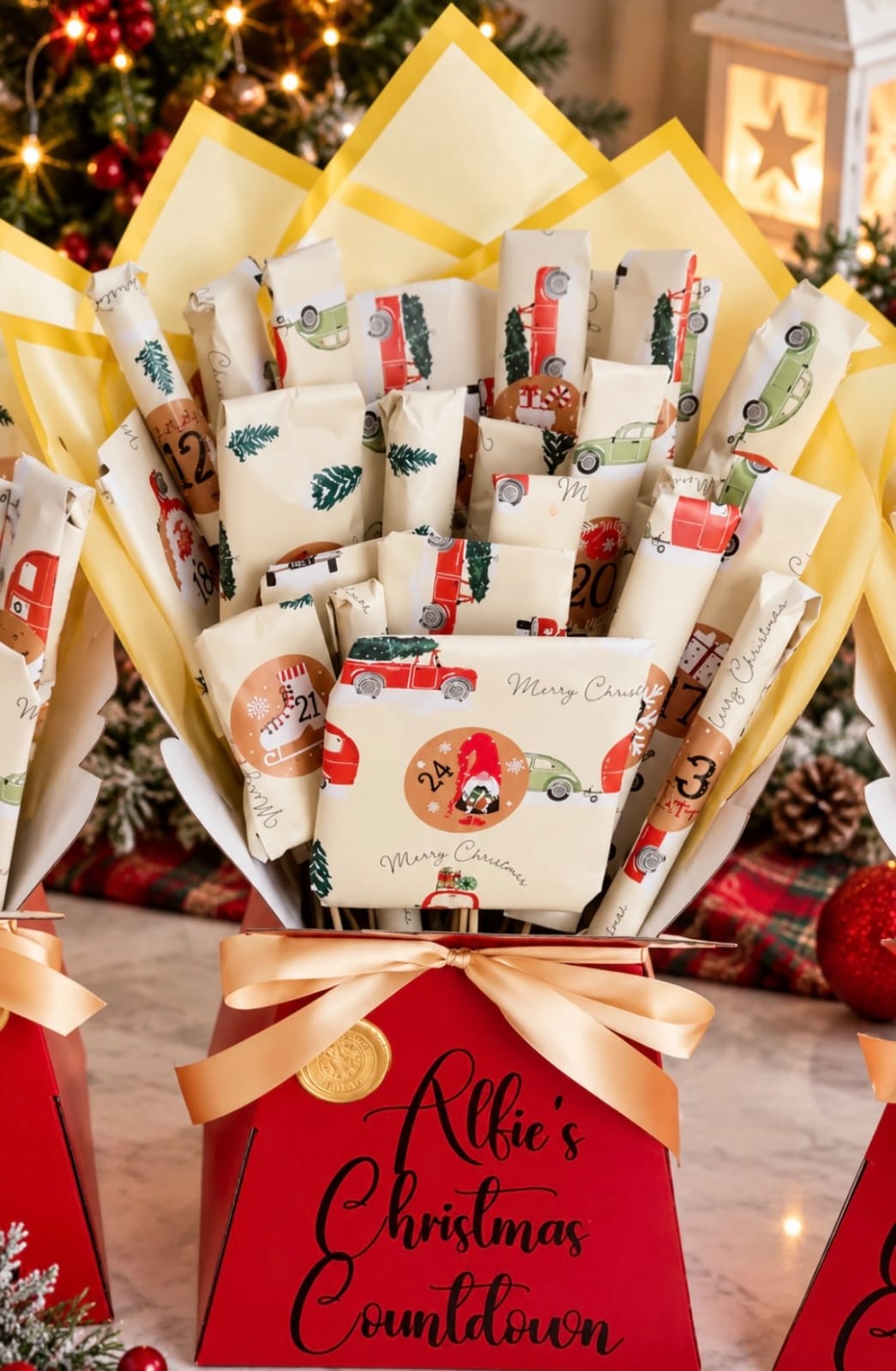 Christmas Sweet & Chocolate Advent Bouquet | Festive Gift