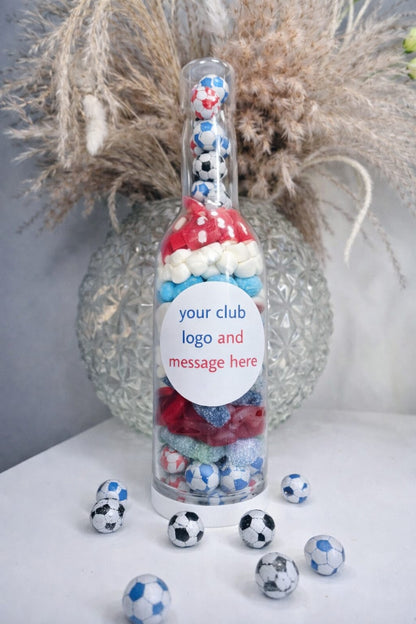 Personalised England Football Sweet Bottle Gift