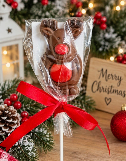 Christmas Chocolate Lollies