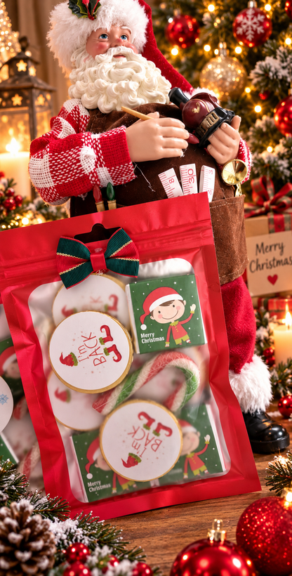 Personalised Elf Christmas Sweet Pouches